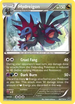 Hydreigon (Steam Siege #86/114)