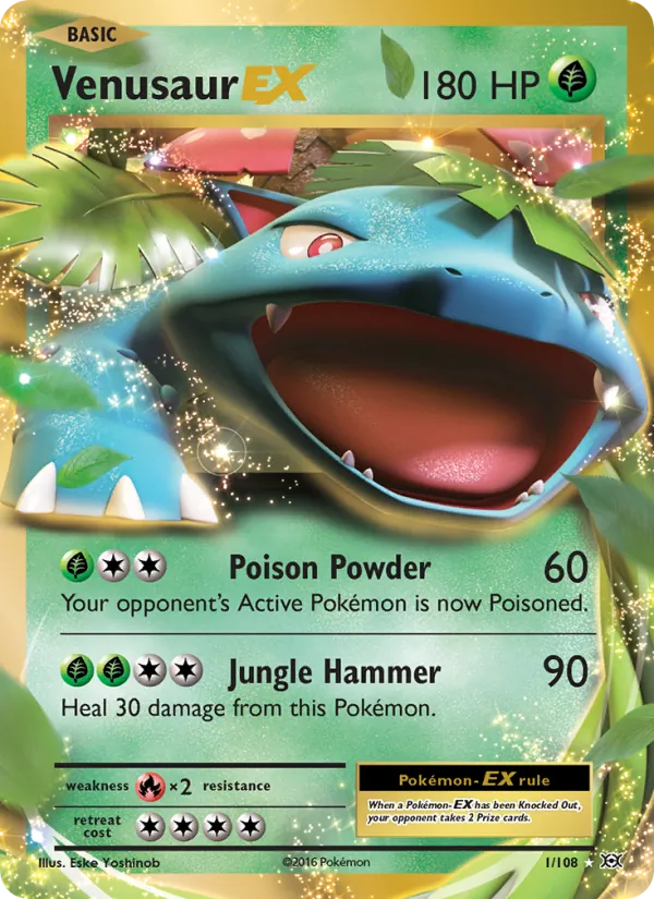 Venusaur EX (Evolutions #1/108)