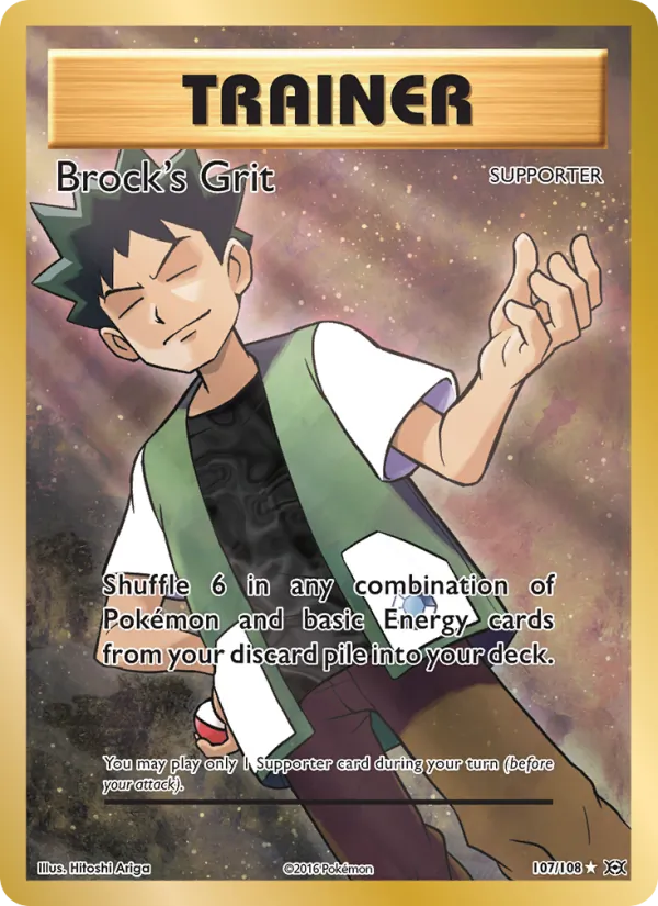 Brock's Grit (Evolutions #107/108)