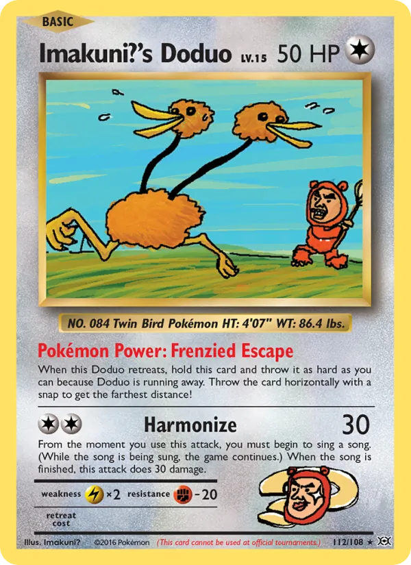 Imakuni?'s Doduo (Evolutions #112/108)