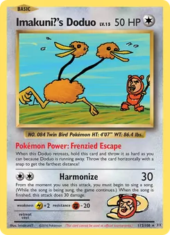 Imakuni?'s Doduo (Evolutions #112/108)