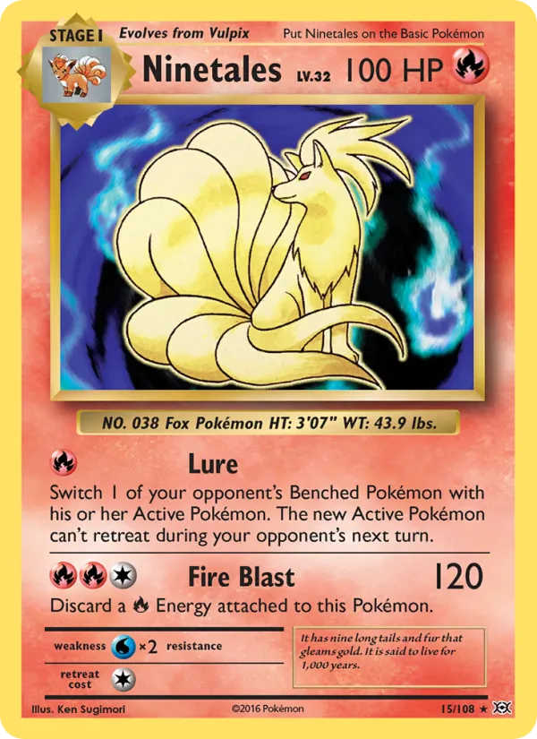 Ninetales (Evolutions #15/108)
