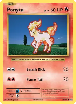 Ponyta (Evolutions #19/108)