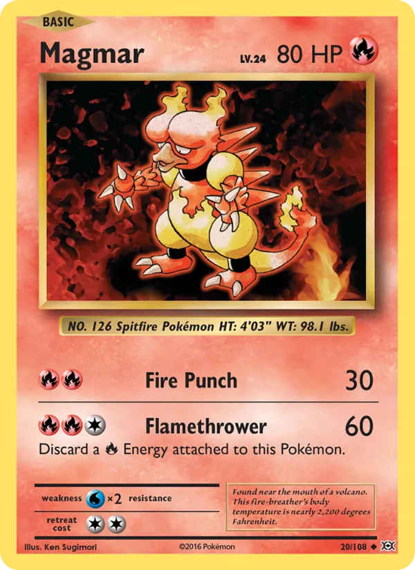 Magmar (Evolutions #20/108)