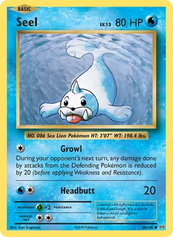 Seel (Evolutions #28/108)