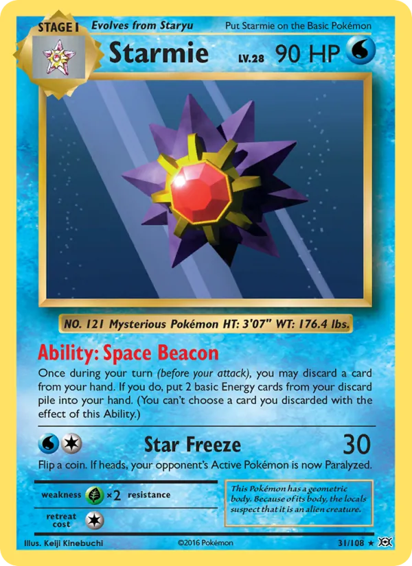 Starmie (Evolutions #31/108)