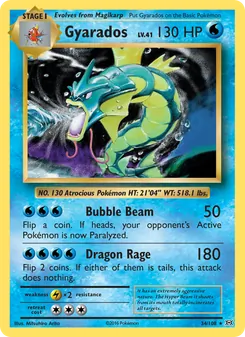 Gyarados (Evolutions #34/108)