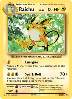 Raichu (Evolutions #36/108)