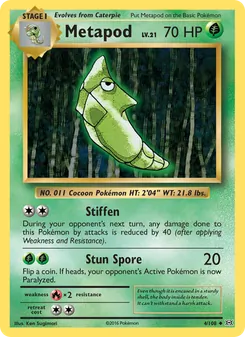 Metapod (Evolutions #4/108)