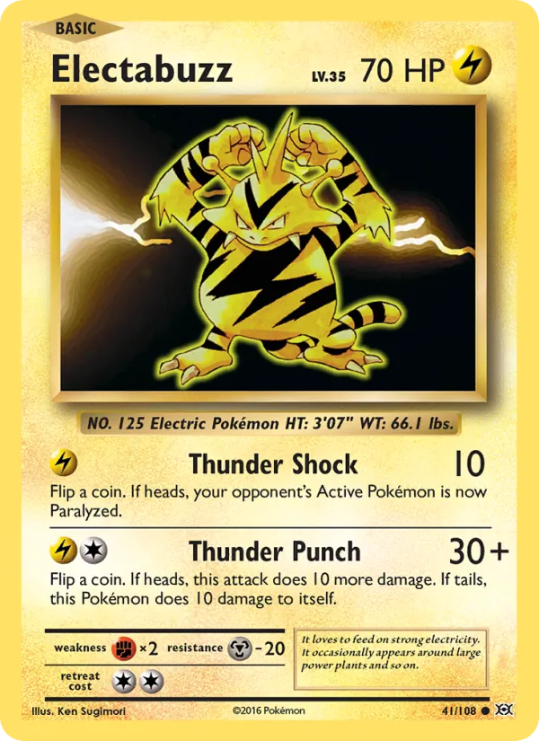 Electabuzz (Evolutions #41/108)