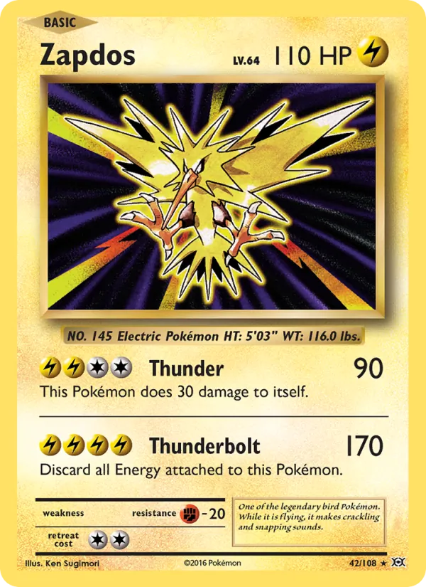 Zapdos (Evolutions #42/108)