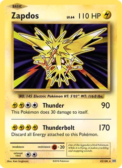 Zapdos (Evolutions #42/108)