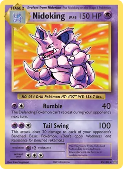 Nidoking (Evolutions #45/108)