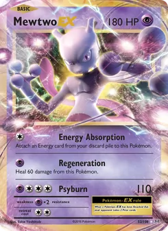 Mewtwo EX (Evolutions #52/108)