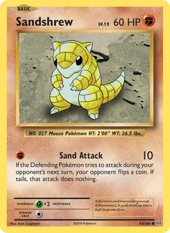 Sandshrew (Evolutions #54/108)