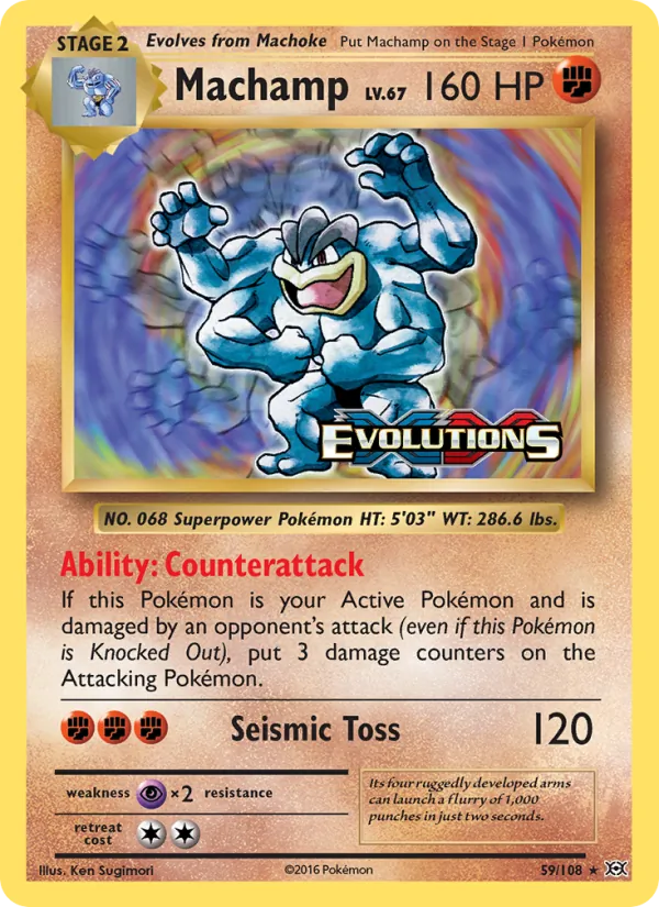 Machamp (Evolutions #59/108)