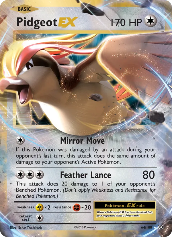 Pidgeot EX (Evolutions #64/108)