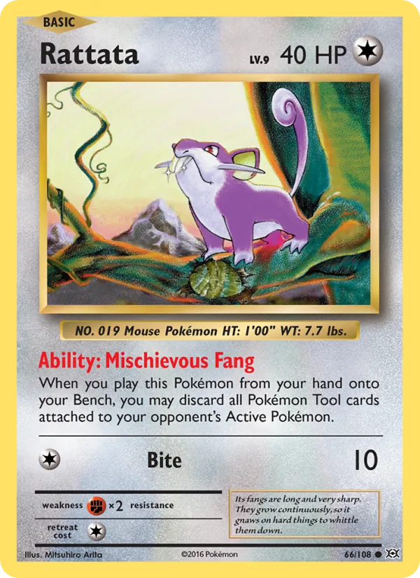 Rattata (Evolutions #66/108)