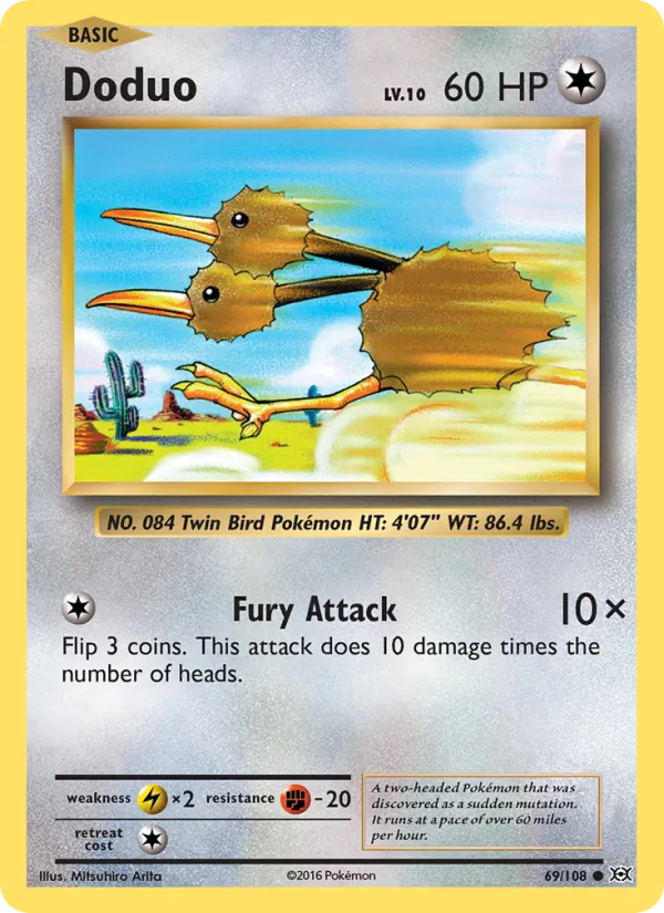 Doduo (Evolutions #69/108)