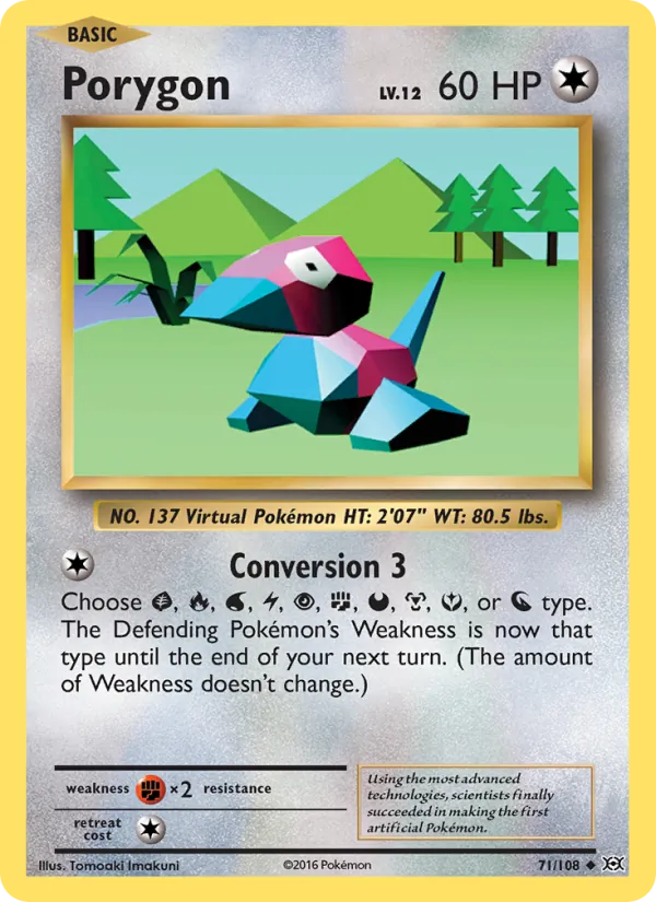 Porygon (Evolutions #71/108)