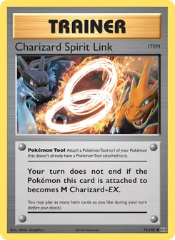 Charizard Spirit Link (Evolutions #75/108)