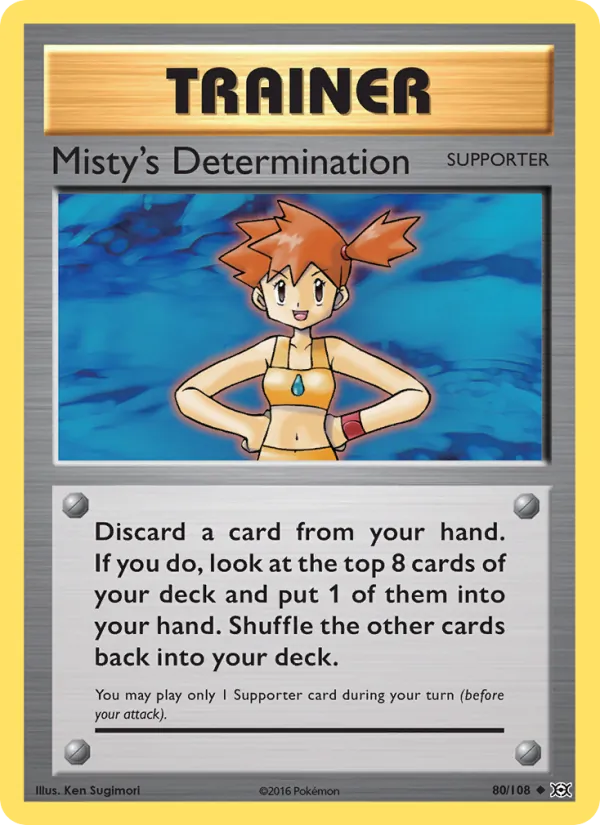 Misty's Determination (Evolutions #80/108)