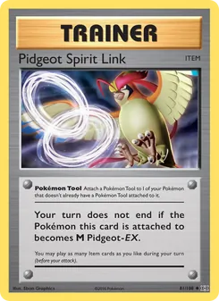 Pidgeot Spirit Link (Evolutions #81/108)