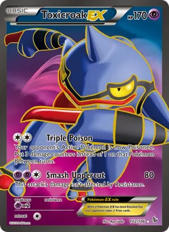 Toxicroak EX (Flashfire #102/106)
