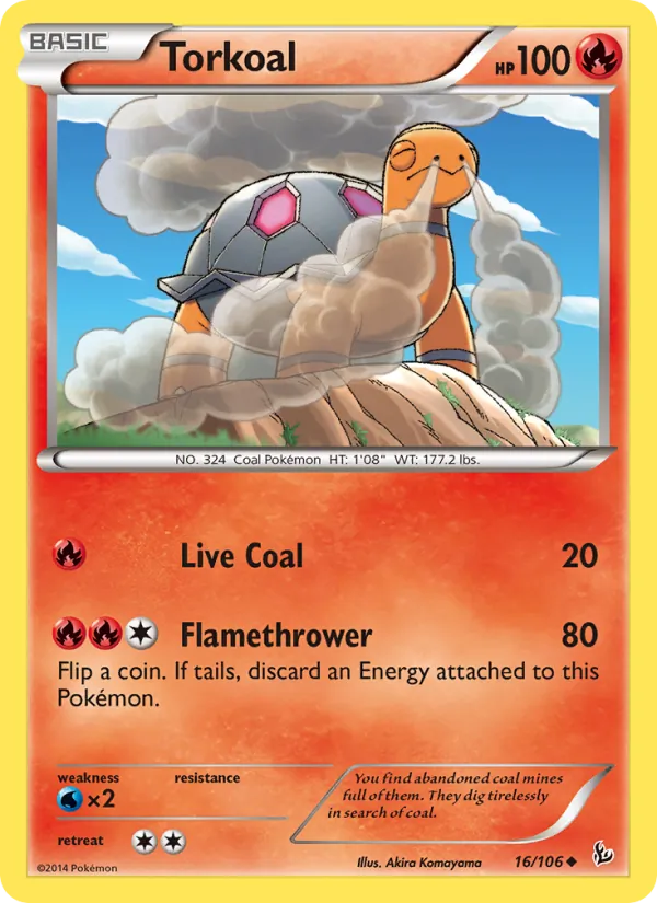 Torkoal (Flashfire #16/106)