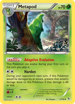 Metapod (Flashfire #2/106)