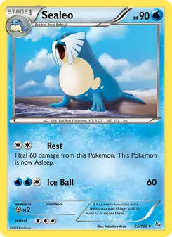 Sealeo (Flashfire #25/106)