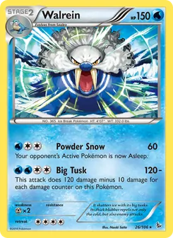 Walrein (Flashfire #26/106)