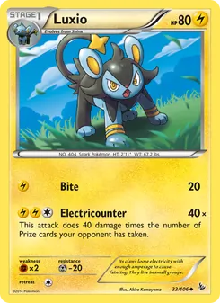 Luxio (Flashfire #33/106)