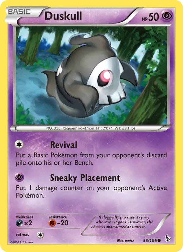 Duskull (Flashfire #38/106)