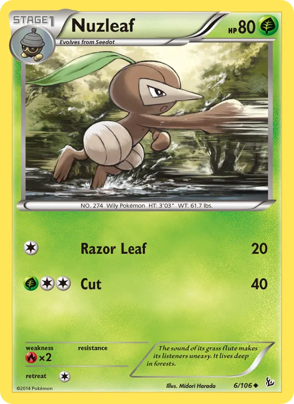 Nuzleaf (Flashfire #6/106)