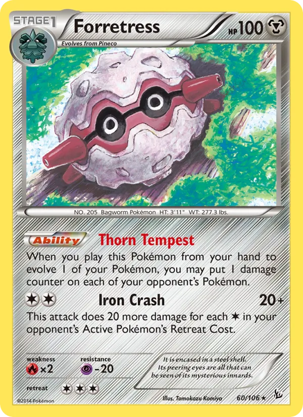 Forretress (Flashfire #60/106)