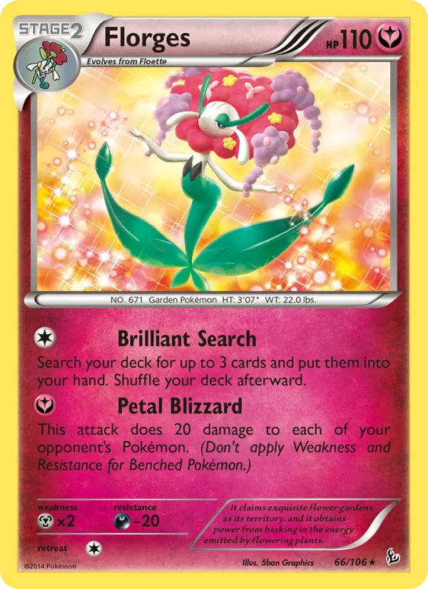 Florges (Flashfire #66/106)