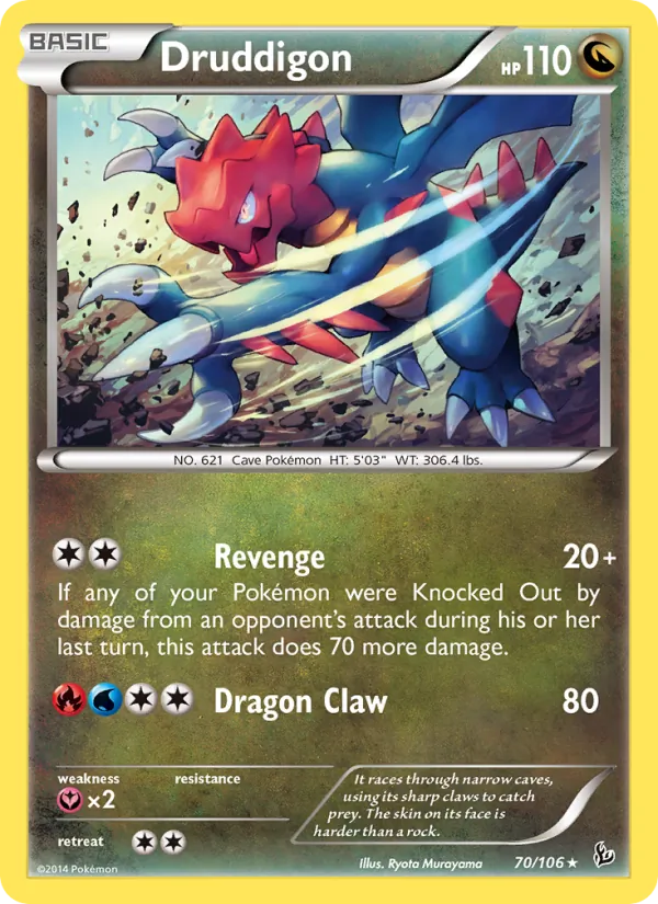 Druddigon (Flashfire #70/106)