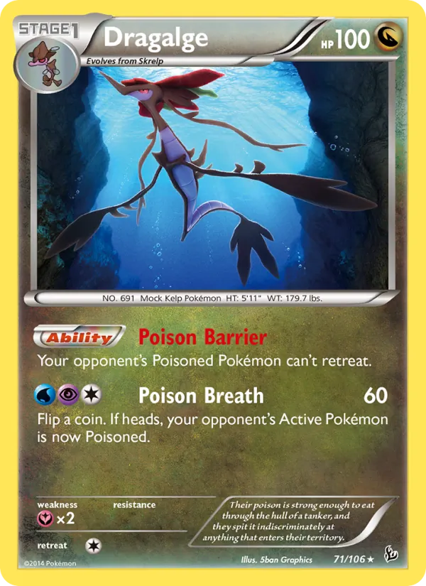 Dragalge (Flashfire #71/106)