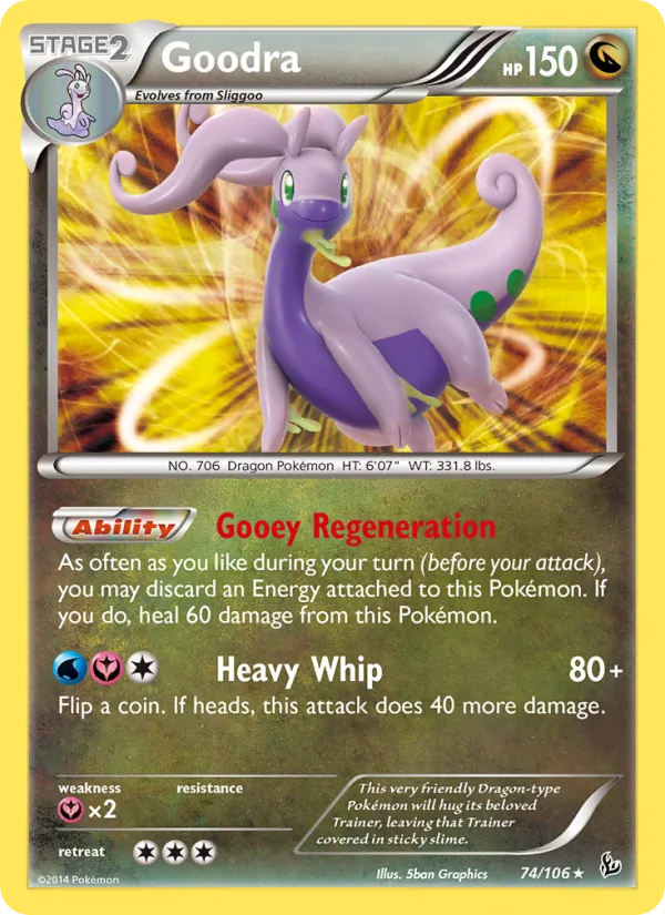 Goodra (Flashfire #74/106)
