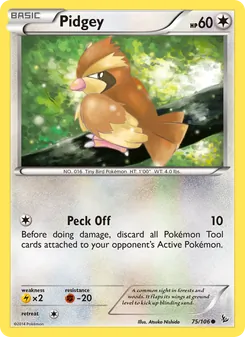 Pidgey (Flashfire #75/106)