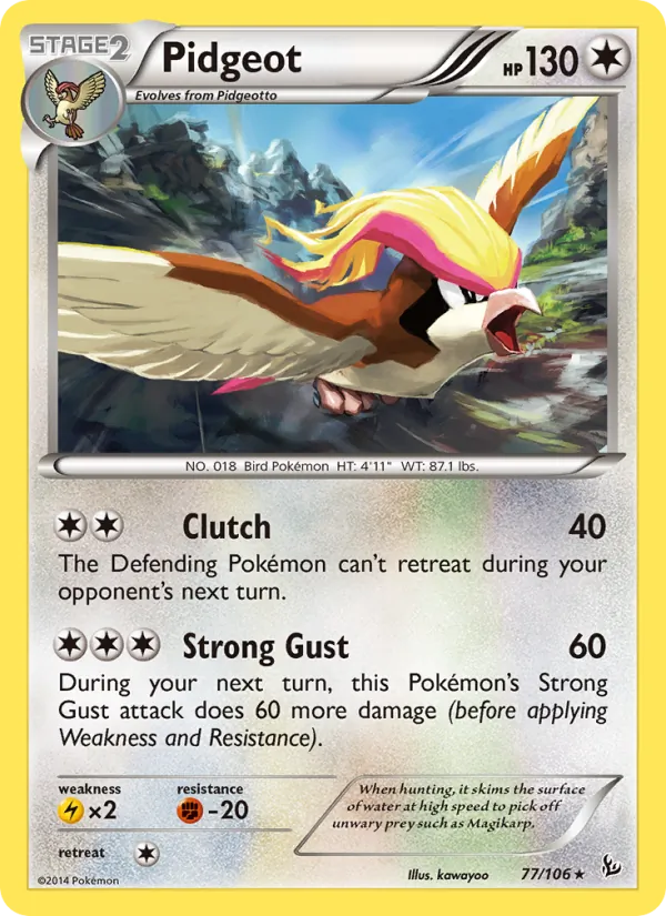 Pidgeot (Flashfire #77/106)