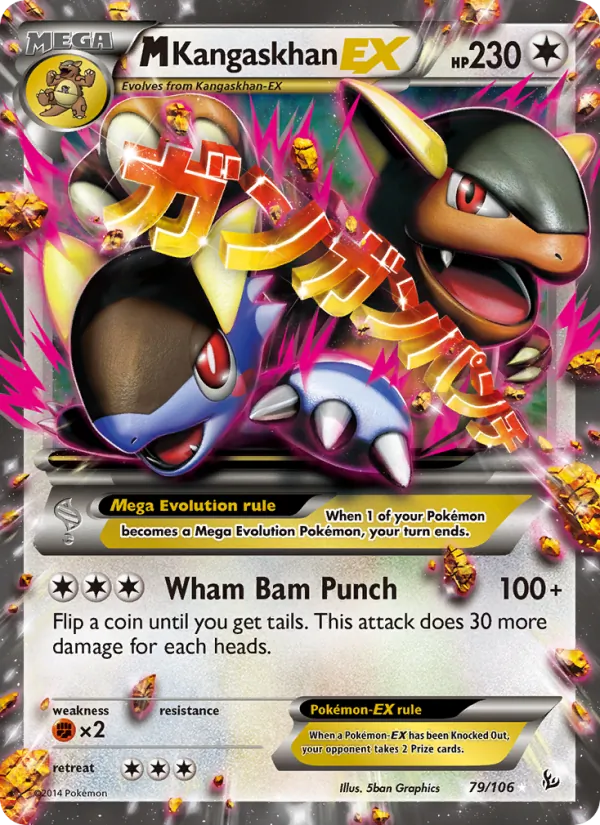 M Kangaskhan EX (Flashfire #79/106)