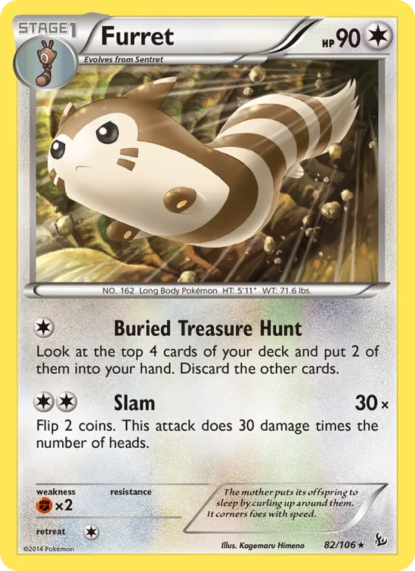 Furret (Flashfire #82/106)