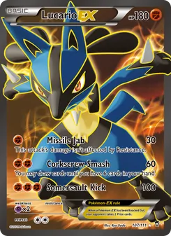 Lucario EX (Furious Fists #107/111)