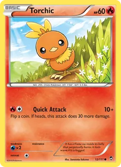 Torchic (Furious Fists #12/111)