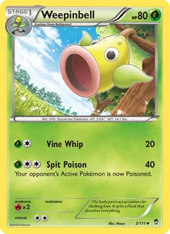Weepinbell (Furious Fists #2/111)