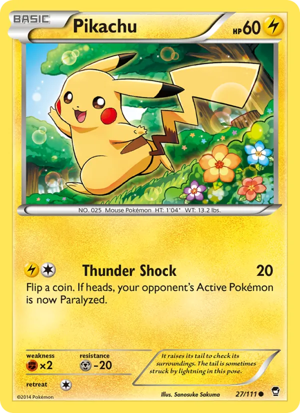 Pikachu (Furious Fists #27/111)