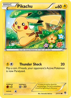Pikachu (Furious Fists #27/111)