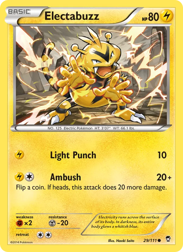 Electabuzz (Furious Fists #29/111)